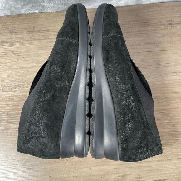 Mephisto Shoes Womens US 9 Black Metallic Shimmer Palmyre Extra Leather Insoles - Picture 6 of 16